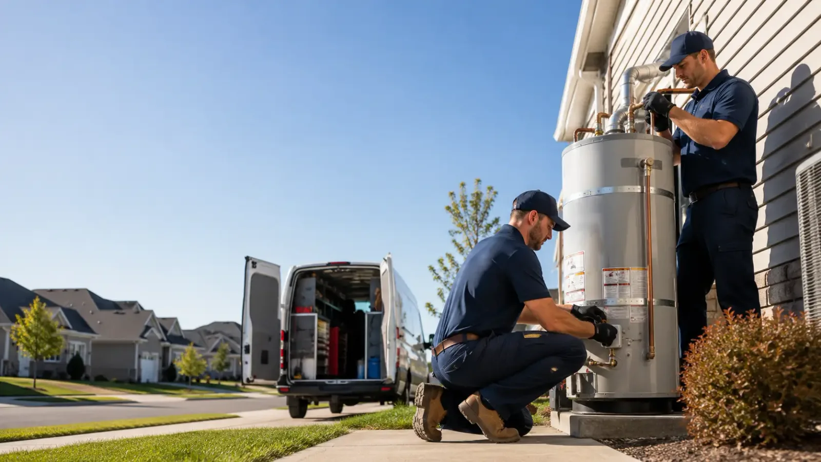 Water Heater Installation in Left Hand, WV